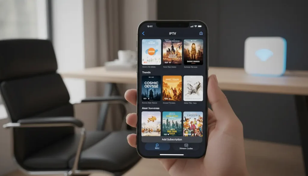 تشغيل IPTV على iPhone بسهولة عبر تطبيق مناسب وواجهة منظمة