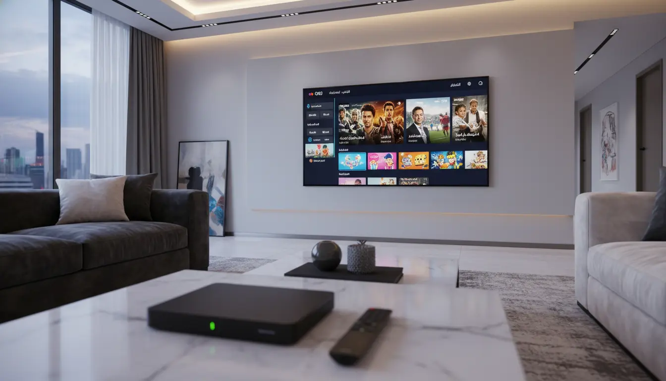أفضل اشتراك IPTV للقنوات العربية بجودة عالية على شاشة تلفاز ذكية