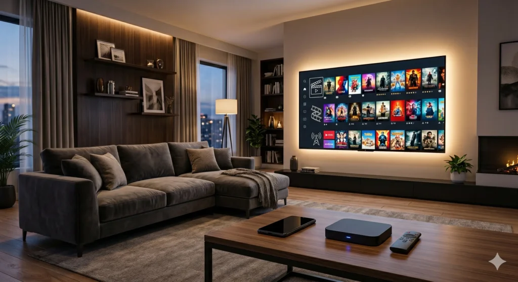 أفضل تطبيق IPTV مجاني في 2026 على شاشة ذكية وهاتف