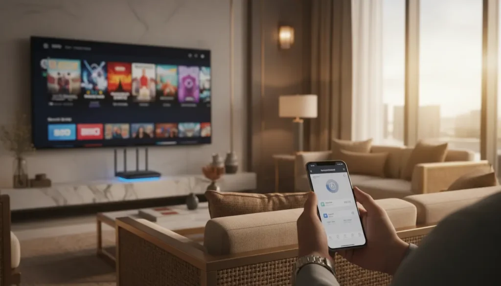 حل مشكلة تقطيع IPTV على الواي فاي داخل منزل حديث في السعودية