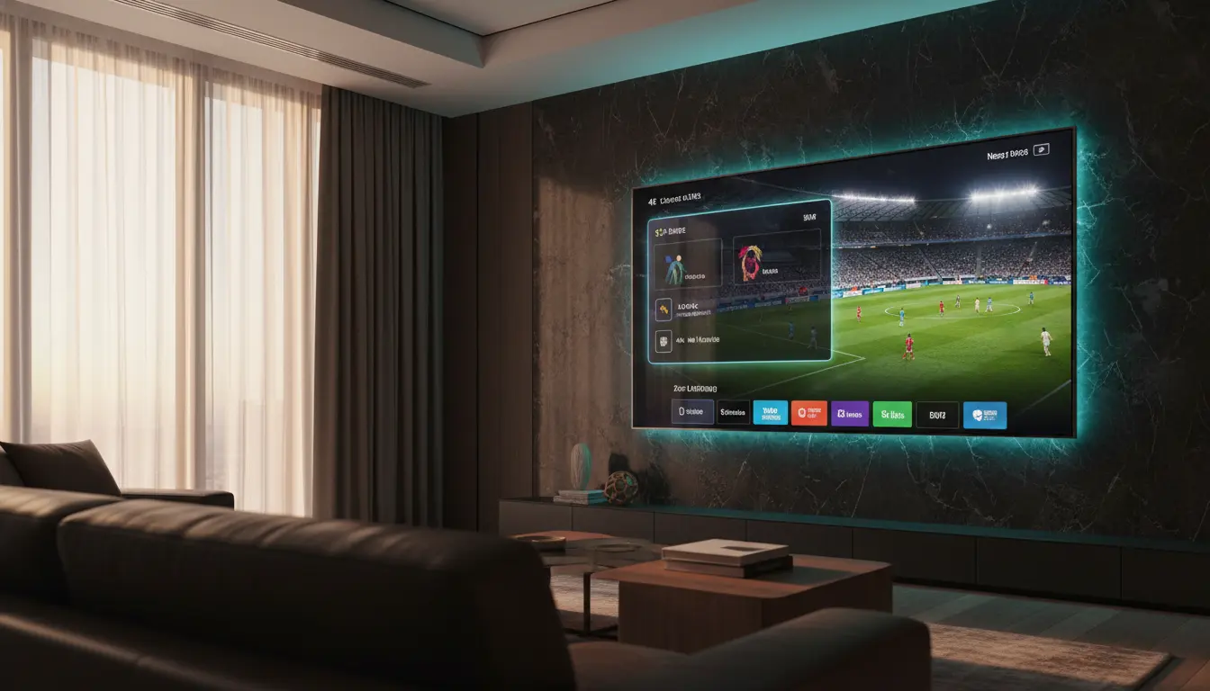 اشتراك IPTV سريع وثابت يعمل على تلفزيون سامسونج الذكي مع تطبيقات تشغيل القنوات