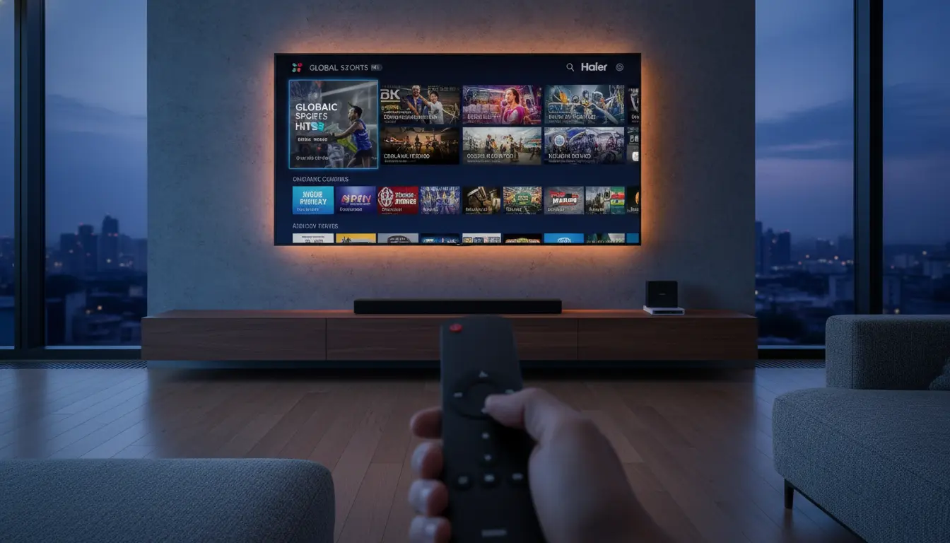 تشغيل IPTV على تلفزيون هاير الذكي باستخدام تطبيقات البث وخطوات الإعداد