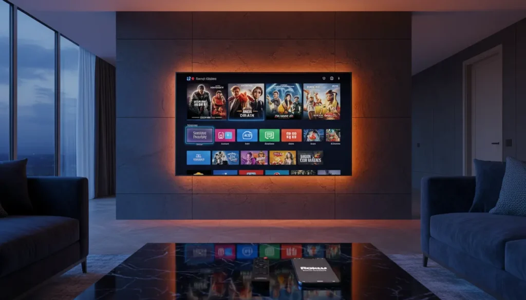 تشغيل IPTV على Roku TV باستخدام تطبيقات M3U أو انعكاس الشاشة من الهاتف