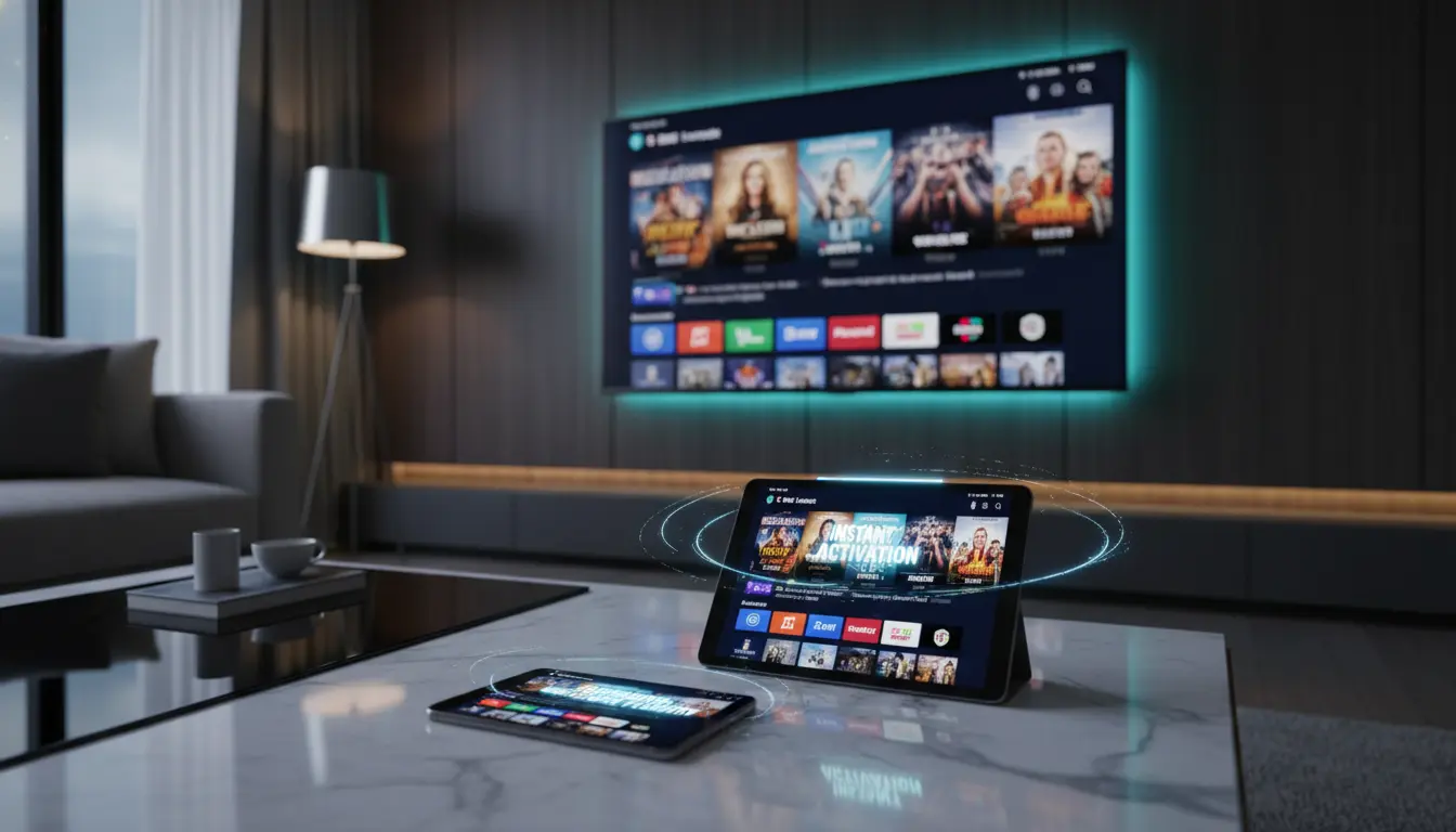 اشتراك IPTV يومي بسعر رخيص مع تفعيل فوري لتجربة البث على التلفزيون والهاتف