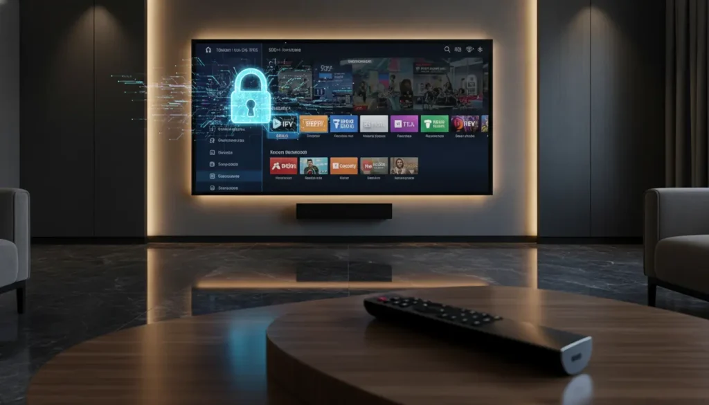 استخدام VPN مع IPTV لتحسين الخصوصية واستقرار البث على التلفزيون والهاتف