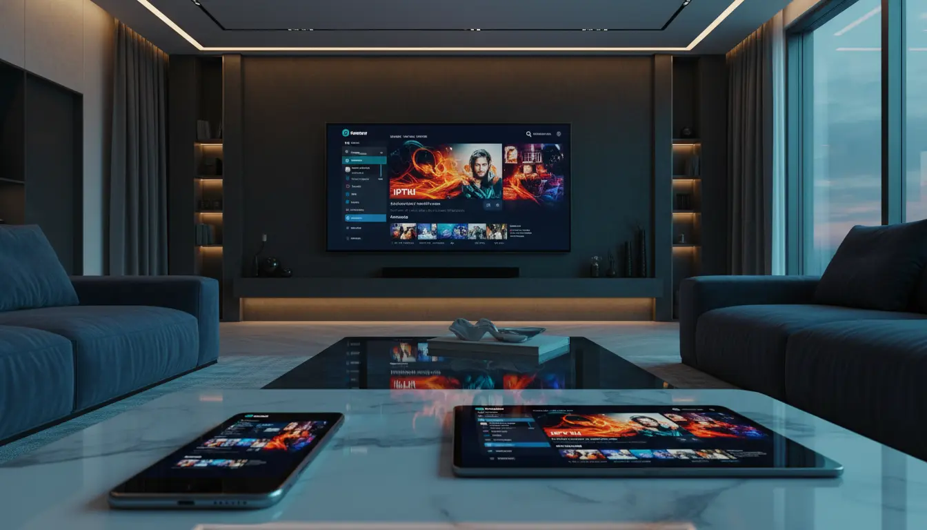 مشاركة اشتراك IPTV بين التلفزيون والهاتف وتشغيل القنوات على عدة أجهزة داخل المنزل