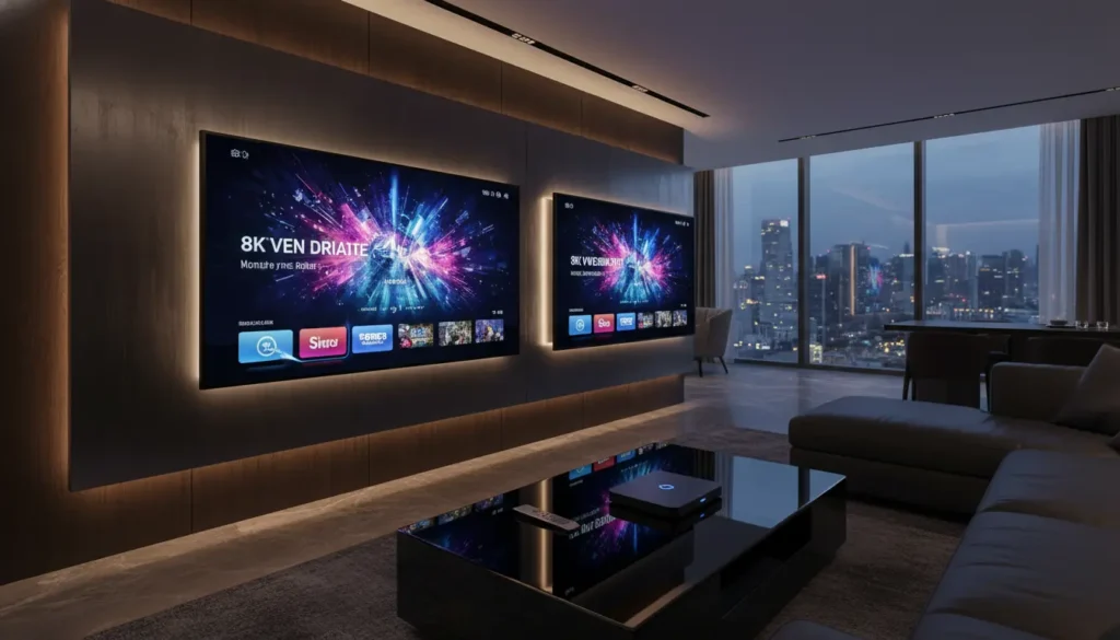 تشغيل IPTV على شاشتين في نفس الوقت باستخدام اشتراك Multi-Connection واتصال إنترنت مستقر