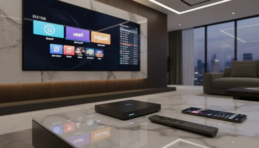 أفضل تطبيق IPTV للقنوات العربية في 2026 لتنظيم القنوات وتشغيلها على التلفاز والجوال