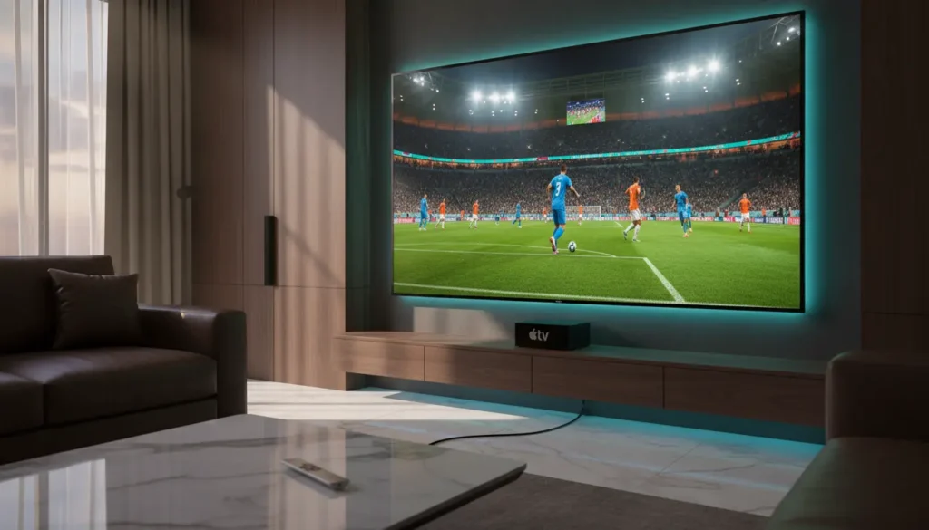 مشاهدة كأس العالم 2026 على Apple TV بجودة ثابتة وبدون تقطيع عبر التطبيق الرسمي